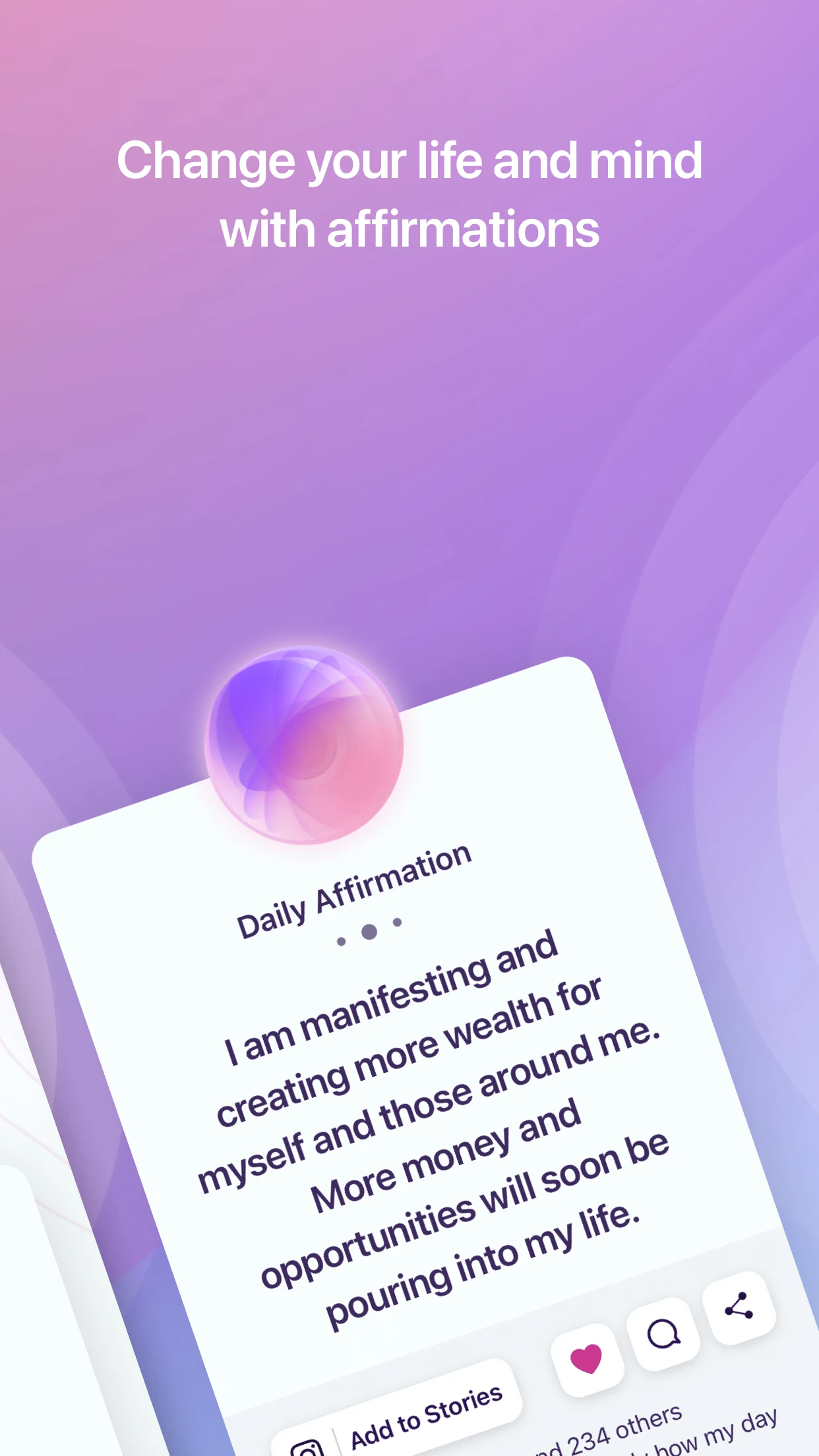 Third Eye Thoughts Affirmation screenshot