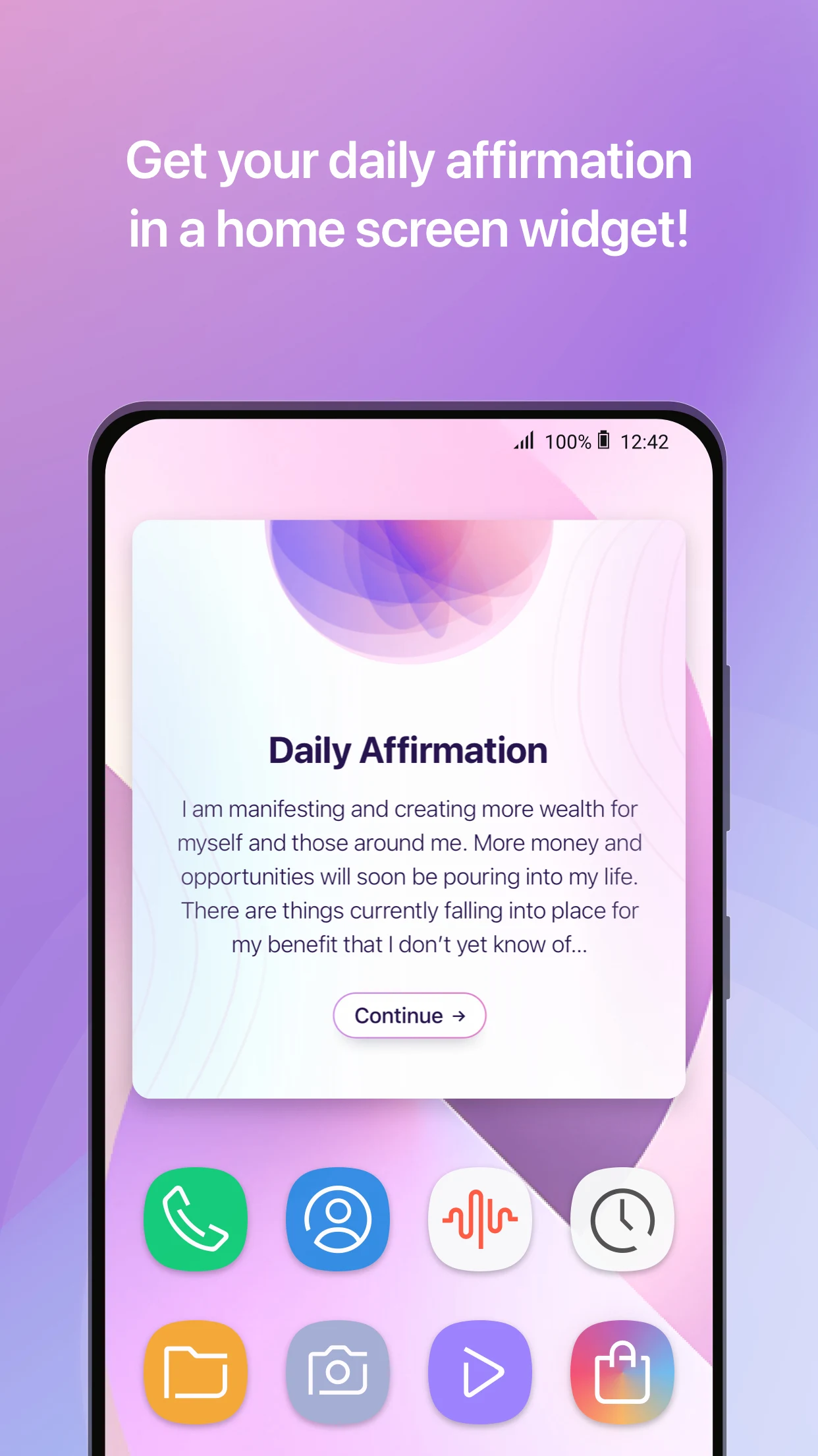 Third Eye Thoughts Affirmation screenshot